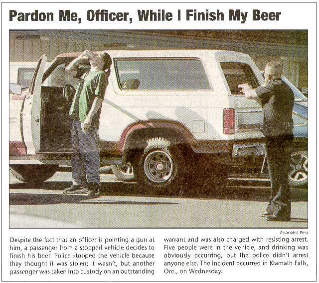 Drinking and Driving