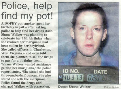 Lost Her Weed